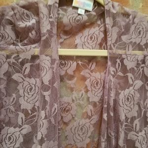 Lavendar lace shirley Lularoe new with tags! Large